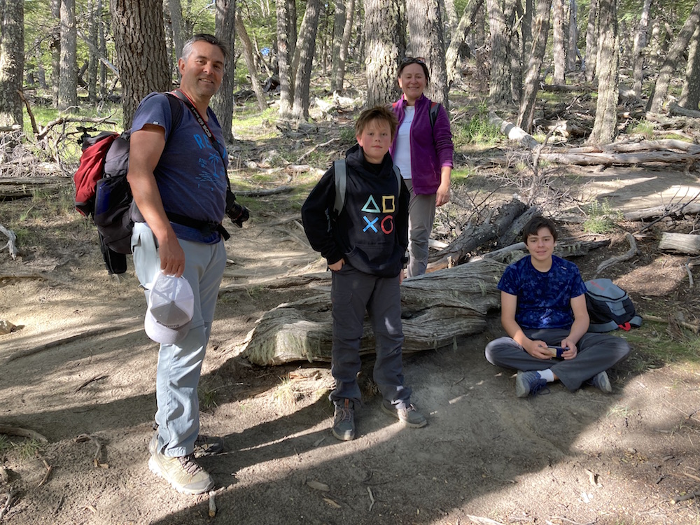 Renán and family